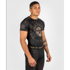 Рашгард - Venum Santa Muerte Dark Side - Rashguard Short Sleeves - Black/Brown​